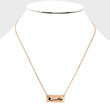 Load image into Gallery viewer, Gold &quot;Hope&quot; Pendant Necklace
