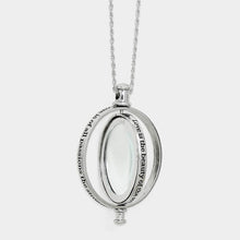 Load image into Gallery viewer, Revolving Magnifying Glass Pendant Necklace
