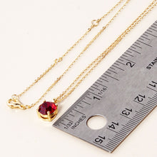 Load image into Gallery viewer, Yellow November - Birthstone Pendant Necklace
