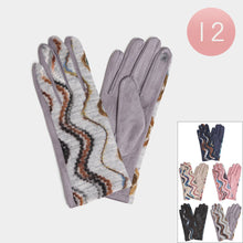 Load image into Gallery viewer, Yarn Embroidery Touch Smart Gloves 12 Pairs
