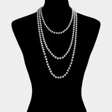 Load image into Gallery viewer, Pearl Long Necklace
