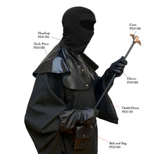 Load image into Gallery viewer, Black 6PCS - Plague Doctor Halloween Costume Set
