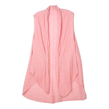 Load image into Gallery viewer, Pink Solid Pleated Vest
