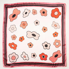 Load image into Gallery viewer, Pink Flower Pattern Printed Scarf
