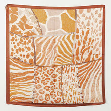 Load image into Gallery viewer, Brown Multi Animal Pattern Print Scarf
