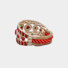 Load image into Gallery viewer, Red Stretch Bracelets
