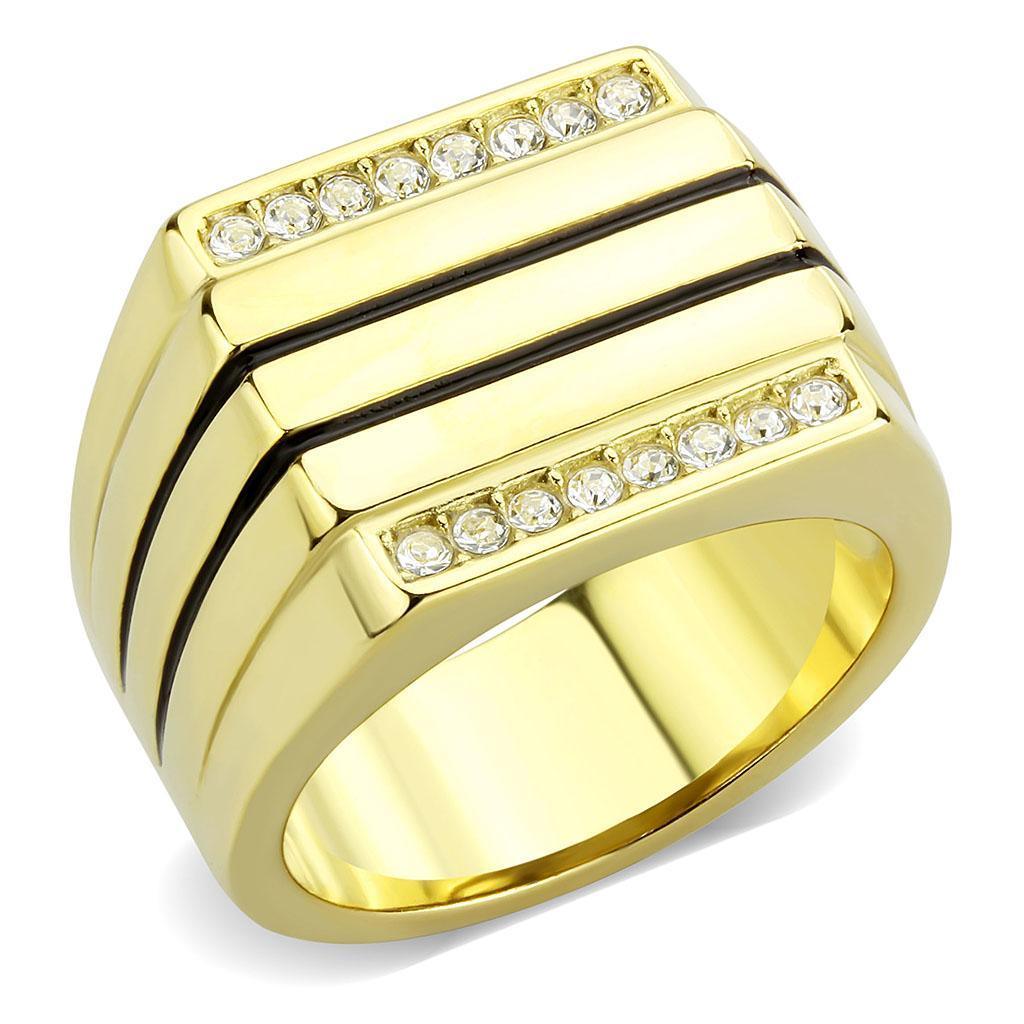 Anillo Color Oro Para Hombres y Ninos de Acero Inoxidable el Poder - Jewelry Store by Erik Rayo