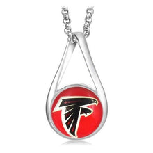 Load image into Gallery viewer, Atlanta Falcons Jewelry Necklace Womens Mens Kids 925 Sterling Silver Chain Football NFL Team - ErikRayo.com
