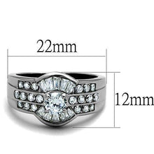 Load image into Gallery viewer, Aztec Silver Womens Ring Stainless Steel Zircoin Anillo Azteca Color Plata Para Mujer Acero Inoxidable - Jewelry Store by Erik Rayo
