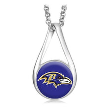 Load image into Gallery viewer, Baltimore Ravens Jewelry Necklace Womens Mens Kids 925 Sterling Silver Chain Football NFL Team - ErikRayo.com
