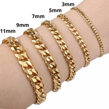 Load image into Gallery viewer, Bracelet for Men and Women Gold Cuban Brazalete Hombre o Mujer - Jewelry Store by Erik Rayo
