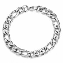 Load image into Gallery viewer, Bracelet for Men and Women Silver Figaro Brazalete Hombre y Mujer - Jewelry Store by Erik Rayo
