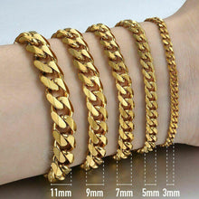 Load image into Gallery viewer, Bracelets for Men and Women Gold Cuban Brazalete Hombre o Mujer - Jewelry Store by Erik Rayo
