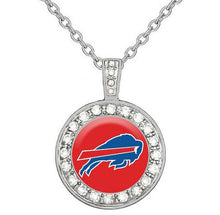Load image into Gallery viewer, Buffalo Bills Necklace Mens Womens 925 Sterling Silver Necklace With Pendant Football Gift D18 - ErikRayo.com
