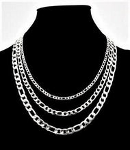 Load image into Gallery viewer, Cadenas Figaro Collares De Acero Inoxidable Para Mujer Hombre Ninos - Jewelry Store by Erik Rayo

