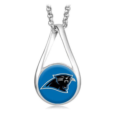 Carolina Panthers Jewelry Necklace Womens Mens Kids 925 Sterling Silver Chain Football NFL Team - ErikRayo.com