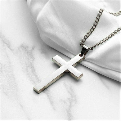 Celestial Gold / Silver Cross Necklace - Jewelry Store by Erik Rayo