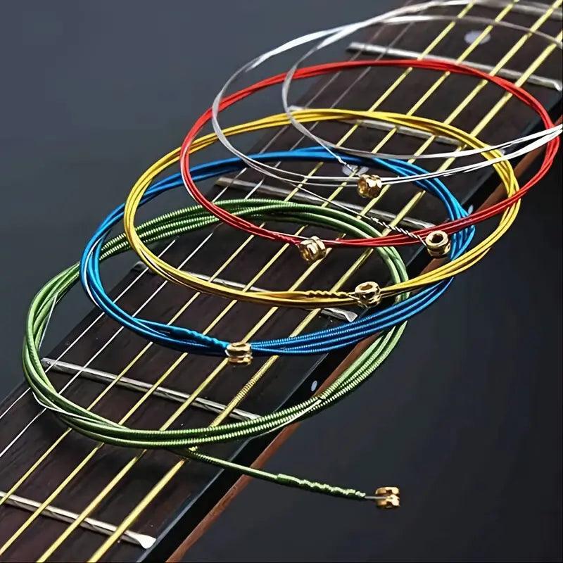 3 Sets of 6 Guitar Strings Replacement Steel String For Acoustic Guitar 1st-6th