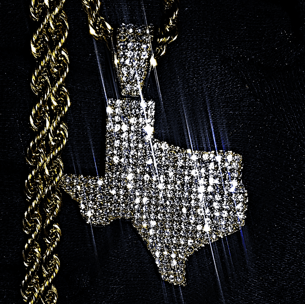 Gold Texas Necklace - ErikRayo.com