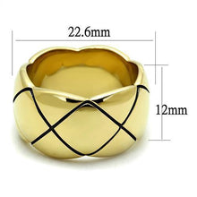 Load image into Gallery viewer, Gold Womens Ring Anillo Para Mujer y Ninos Unisex Kids 316L Stainless Steel Ring 316L Stainless Steel Ring with No Stone Abruzzi - Jewelry Store by Erik Rayo
