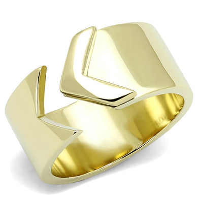 Gold Womens Ring Anillo Para Mujer y Ninos Unisex Kids 316L Stainless Steel Ring Cori - Jewelry Store by Erik Rayo