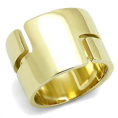 Gold Womens Ring Anillo Para Mujer y Ninos Unisex Kids 316L Stainless Steel Ring - Jewelry Store by Erik Rayo