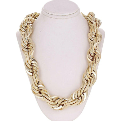 Heavy Solid 14k Gold Diamond Cut Rope Chain - Jewelry Store by Erik Rayo