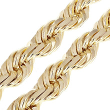 Load image into Gallery viewer, Heavy Solid 14k Gold Diamond Cut Rope Chain - Jewelry Store by Erik Rayo
