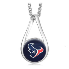 Load image into Gallery viewer, Houston Texans Jewelry Necklace Womens Mens Kids 925 Sterling Silver Chain Football NFL Team - ErikRayo.com
