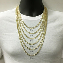 Load image into Gallery viewer, Italian 14k Yellow Gold Curb Link Chain Necklace - Jewelry Store by Erik Rayo

