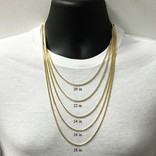 Load image into Gallery viewer, Italian 14k Yellow Gold Miami Cuban Chain Necklace - Jewelry Store by Erik Rayo
