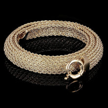 Load image into Gallery viewer, Italian 14k Yellow Gold Multi Strand Rope Chain Necklace 19&quot; - Jewelry Store by Erik Rayo
