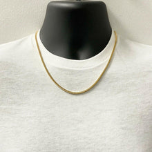 Load image into Gallery viewer, Italian 14k Yellow Gold Solid Franco Chain Necklace 20 inch - Jewelry Store by Erik Rayo
