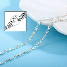 Load image into Gallery viewer, Los Angeles Rams Necklace Mens Womens 925 Sterling Silver Necklace D18 - ErikRayo.com
