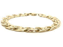 Load image into Gallery viewer, Men&#39;s 10k Yellow Gold Solid Mariner Bracelet Link Chain 7.5&quot; 10mm 26.3 grams - Jewelry Store by Erik Rayo
