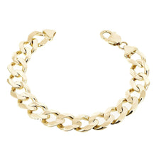 Load image into Gallery viewer, Men&#39;s 14k Yellow Gold Solid Cuban Link Chain Bracelet 12.5mm 7.5&quot; 37.5grams - Jewelry Store by Erik Rayo
