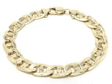 Load image into Gallery viewer, Men&#39;s 14k Yellow Gold Solid Mariner Bracelet Link Chain 8&quot; - Jewelry Store by Erik Rayo
