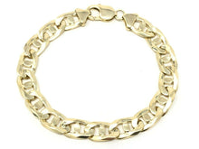 Load image into Gallery viewer, Men&#39;s 14k Yellow Gold Solid Mariner Bracelet Link Chain 8&quot; - Jewelry Store by Erik Rayo
