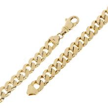 Load image into Gallery viewer, Men&#39;s 14k Yellow Gold Solid Miami Cuban Bracelet 7&quot; - ErikRayo.com
