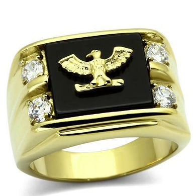 Men's American Eagle Ring Signet Stainless Steel - Jewelry Store by Erik Rayo