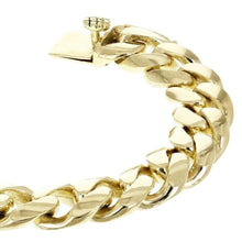 Load image into Gallery viewer, Men&#39;s Heavy 14k Yellow Gold Miami Cuban Link Chain Bracelet 7.5&quot; - Jewelry Store by Erik Rayo
