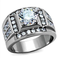 Load image into Gallery viewer, Men&#39;s Ring The King od Diamonds Round Stainless Steel Signet - Jewelry Store by Erik Rayo
