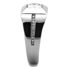 Load image into Gallery viewer, Men&#39;s Rings Square Princess Cut Cubic Stainless Steel - Jewelry Store by Erik Rayo
