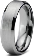 Load image into Gallery viewer, Men&#39;s Rings Tungsten Anillo Para Hombre 6mm Brushed Sizes 5-15 - Jewelry Store by Erik Rayo
