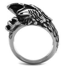 Load image into Gallery viewer, Mens Large Eagle Ring Silver Anillo Para Hombre y Ninos Kids Stainless Steel Ring - Jewelry Store by Erik Rayo
