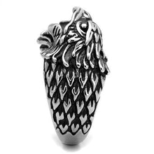 Load image into Gallery viewer, Mens Large Eagle Ring Silver Anillo Para Hombre y Ninos Kids Stainless Steel Ring - ErikRayo.com
