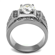 Load image into Gallery viewer, Mens Rings The King od Diamonds Round Stainless Steel Signet - Jewelry Store by Erik Rayo
