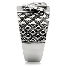 Load image into Gallery viewer, Mens Silver Fish Ring Anillo Para Hombre y Ninos Kids 316L Stainless Steel Ring Vicenza - Jewelry Store by Erik Rayo
