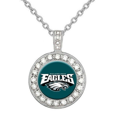 Philadelphia Eagles Necklace Men's Women's 925 Sterling Silver Link Chain Necklace D18 - ErikRayo.com