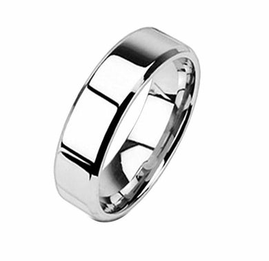 Rings For Men Band Ring Stainless Steel 6mm Gift Engagement Birthday Holidays - Jewelry Store by Erik Rayo